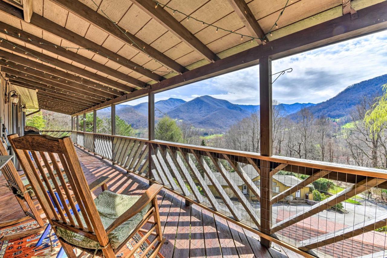 Best Location - Maggie Valley Cabin With Hot Tub! Eksteriør bilde