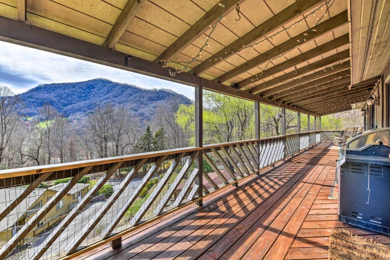 Best Location - Maggie Valley Cabin With Hot Tub! Eksteriør bilde